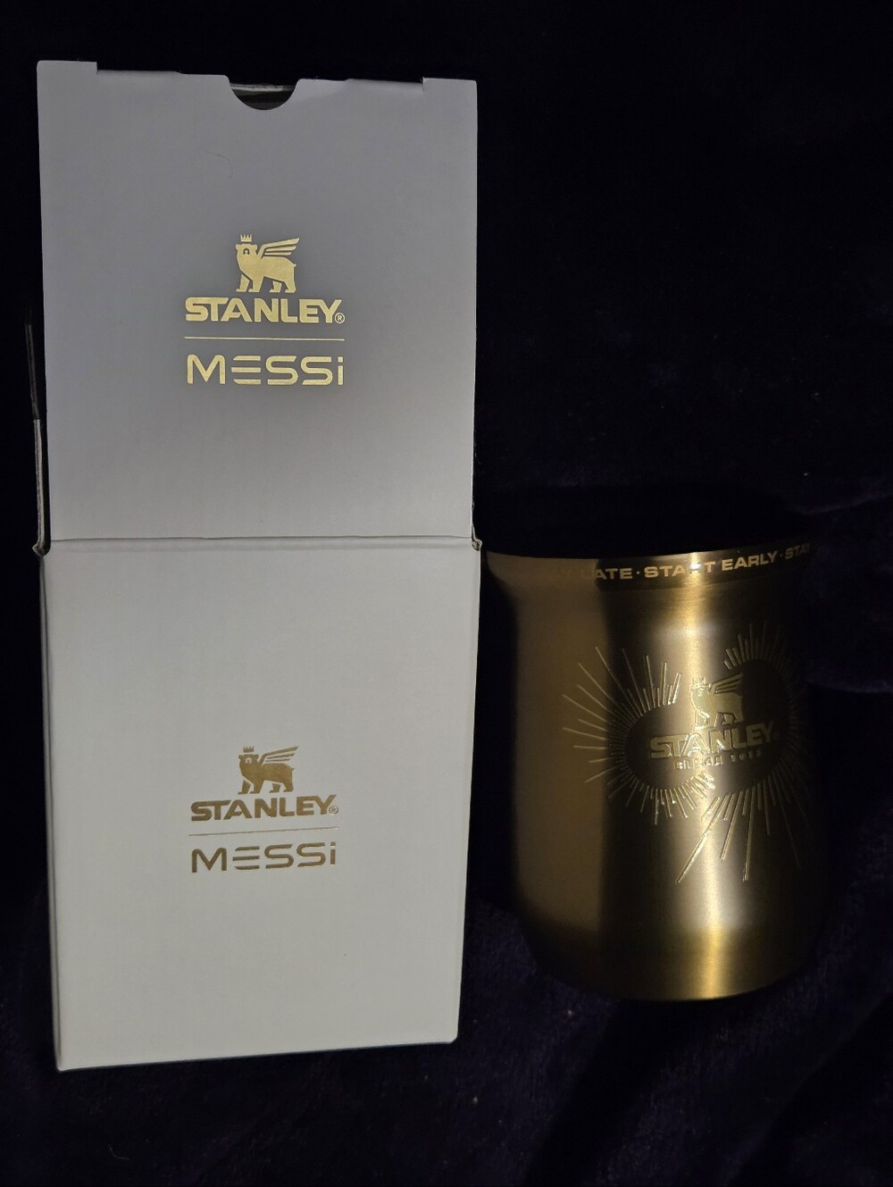 Stanley x Messi Legacy Gold Classic Mate Mug